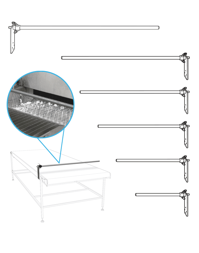 Belt Foam Bar Attachments