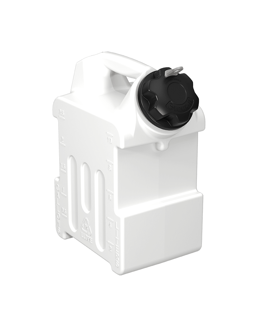 2.5 Gallon Chemical Jug with Locking Cap - FOAmit