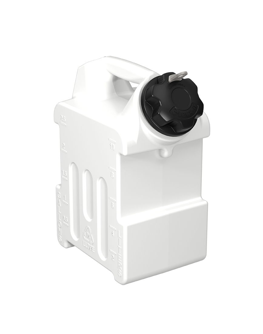 2.5 Gallon Chemical Jug with Locking Cap