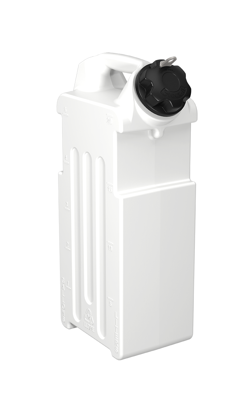 5 Gallon Chemical Jug with Locking Cap