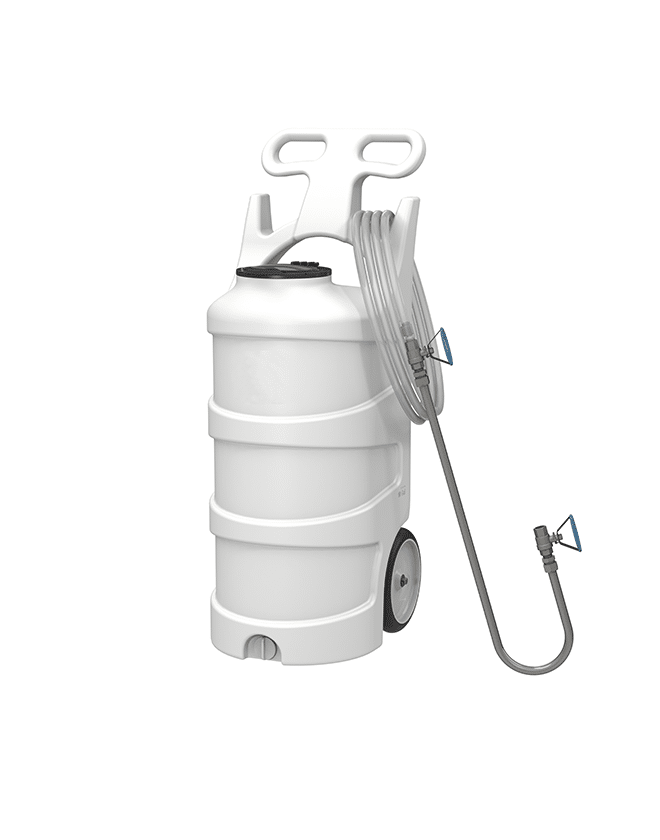 20 Gallon Transfer Unit with Curved Stainless Steel Wand