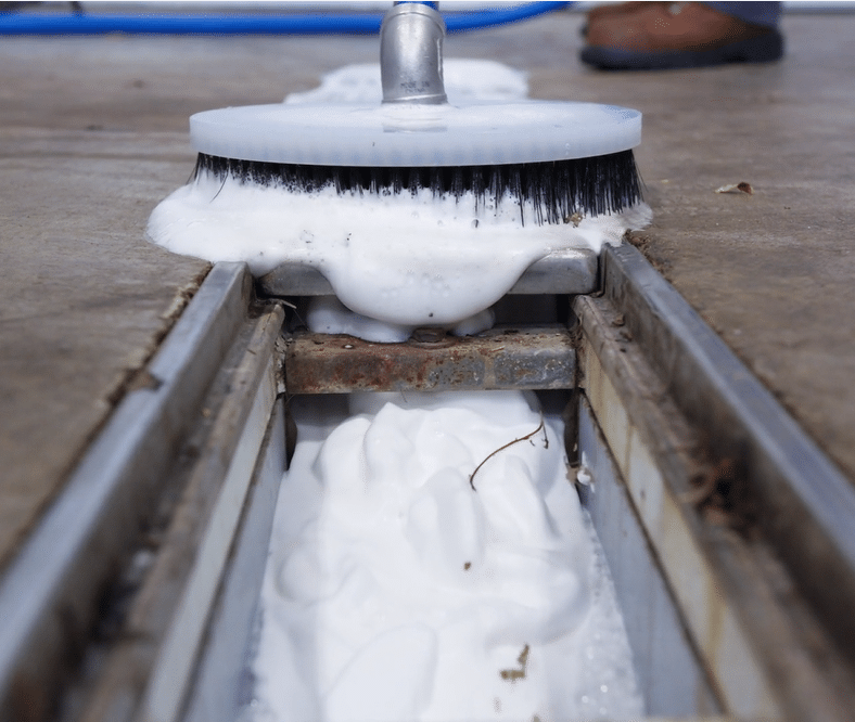 Slot Drain Cleaning Brush - FoodSafe Drains